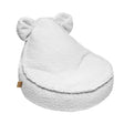 MeowBaby Teddy Bearly zitzak voor kinderen – wit