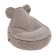MeowBaby Teddy Bearly zitzak voor kinderen – grijs
