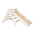 Ladder With a Slide - Climbing Wall - White