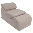 Wave Lounger - Light Grey Bearly