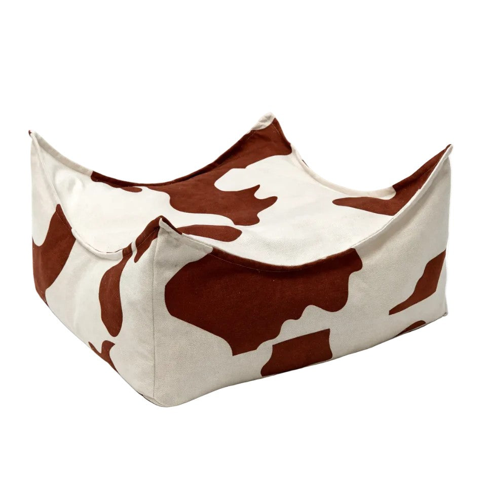 Bean Bag for Kids - Square, Cow
