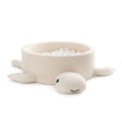 Foam Baby Ball Pit Without Balls - Turtle Cheesecake Cream Beige Boucle