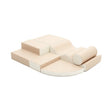 Soft Play 6 Foam Block Set - Beige Explorer