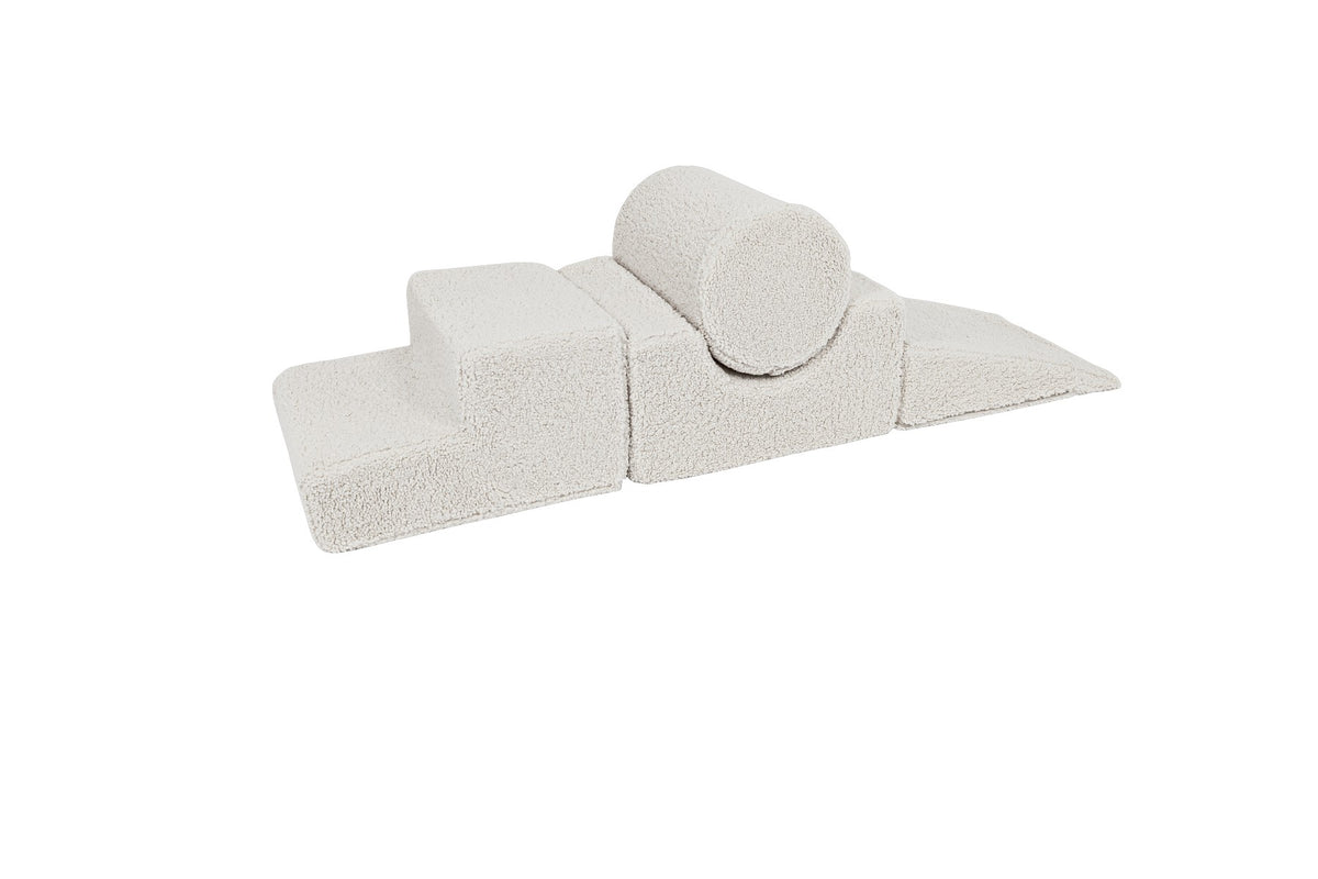 MeowBaby® Bearly Shape Set with 4 Elements - Ecru