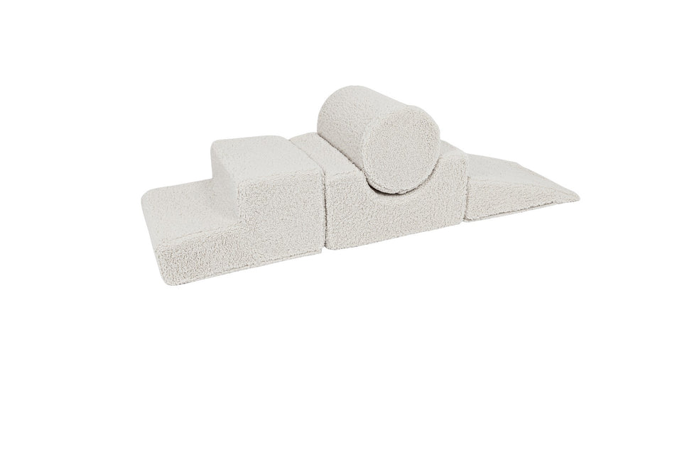 MeowBaby® Bearly Shape Set with 4 Elements - Ecru