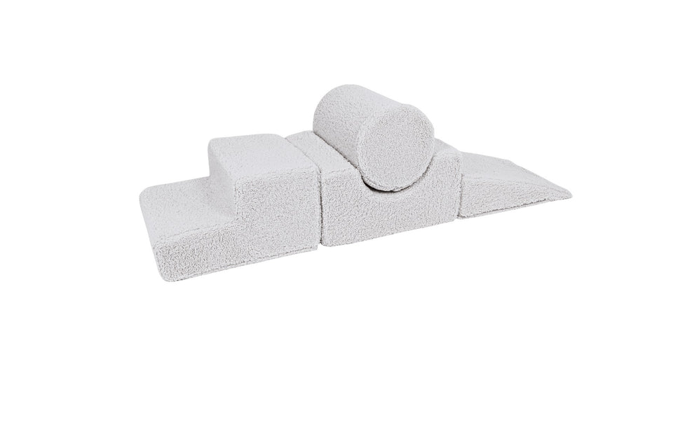 MeowBaby® Bearly Shape Set with 4 Elements - White
