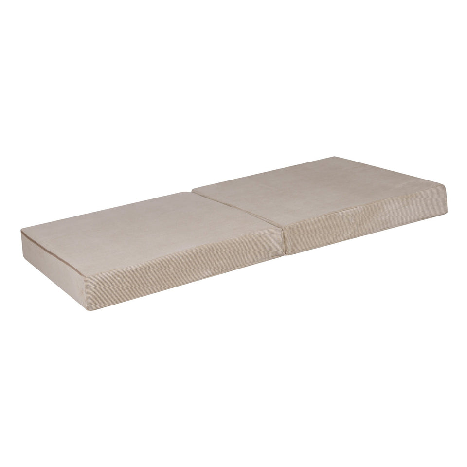 MeowBaby® Large Slimcord Premium Sofa - Ecru