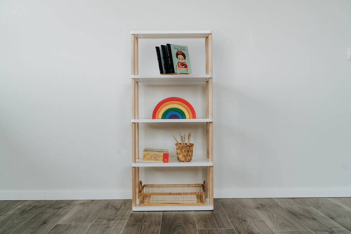 Modular Montessori Shelf Straight Mini - 5 Shelves