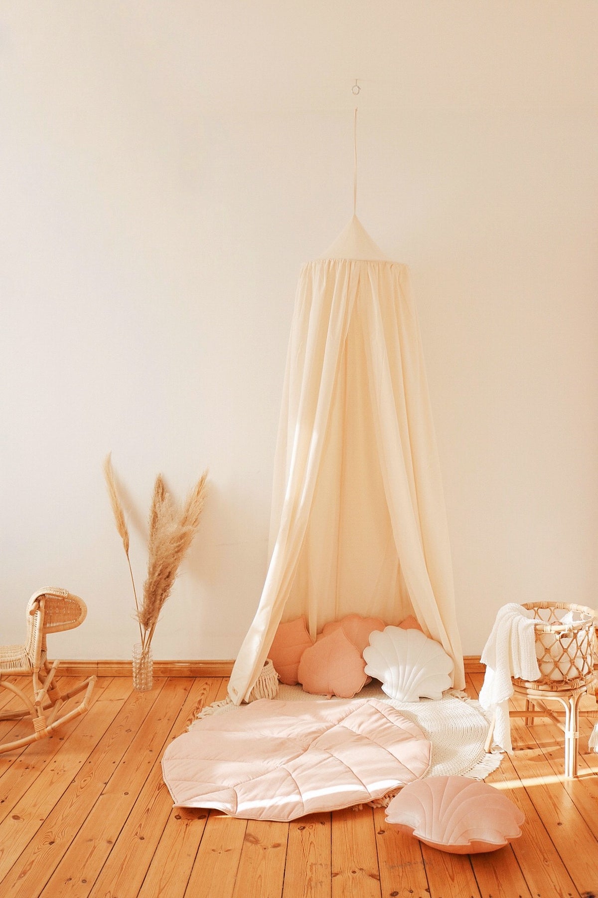 Organic Cotton Canopy - Raw Cotton