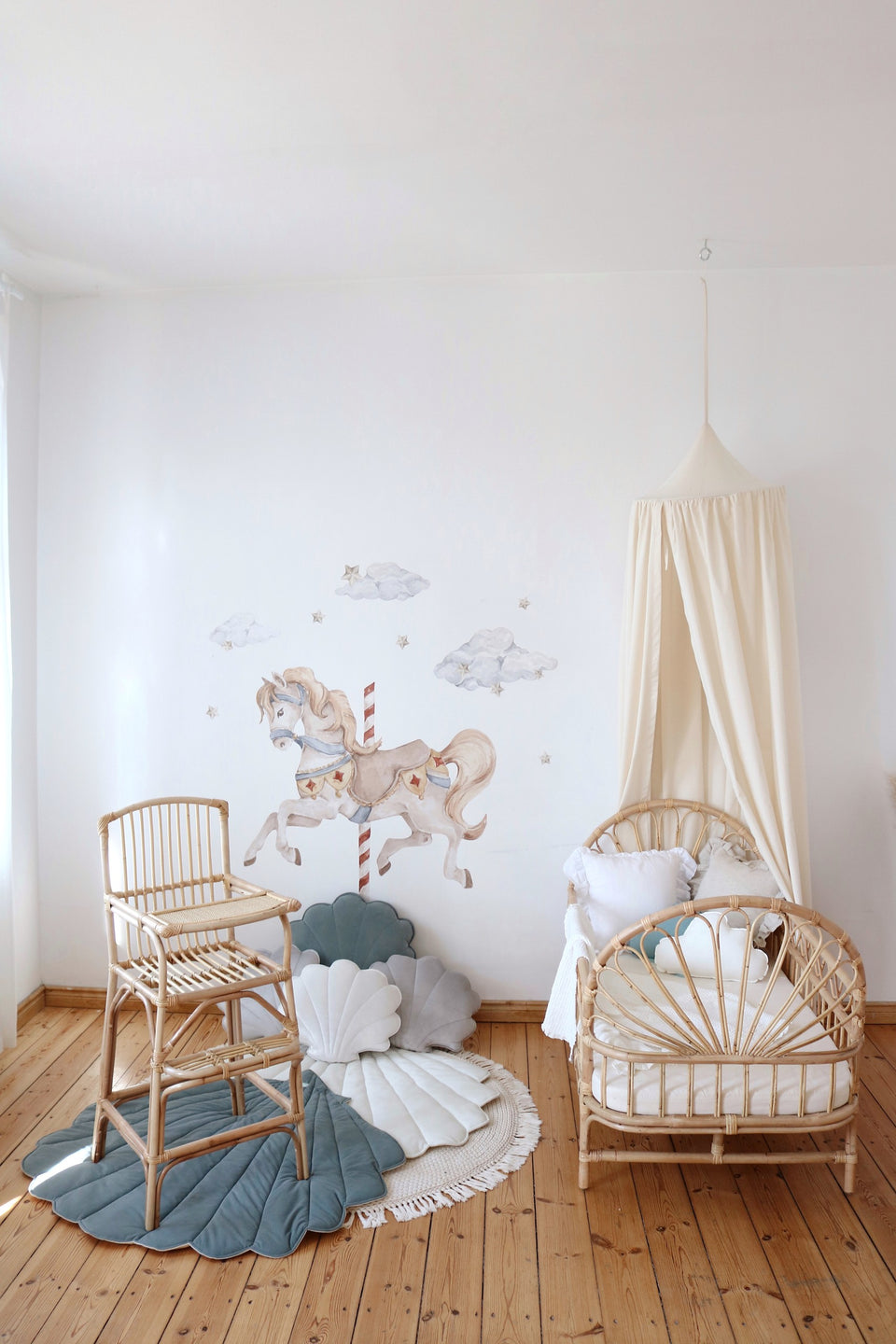 Organic Cotton Canopy - Raw Cotton