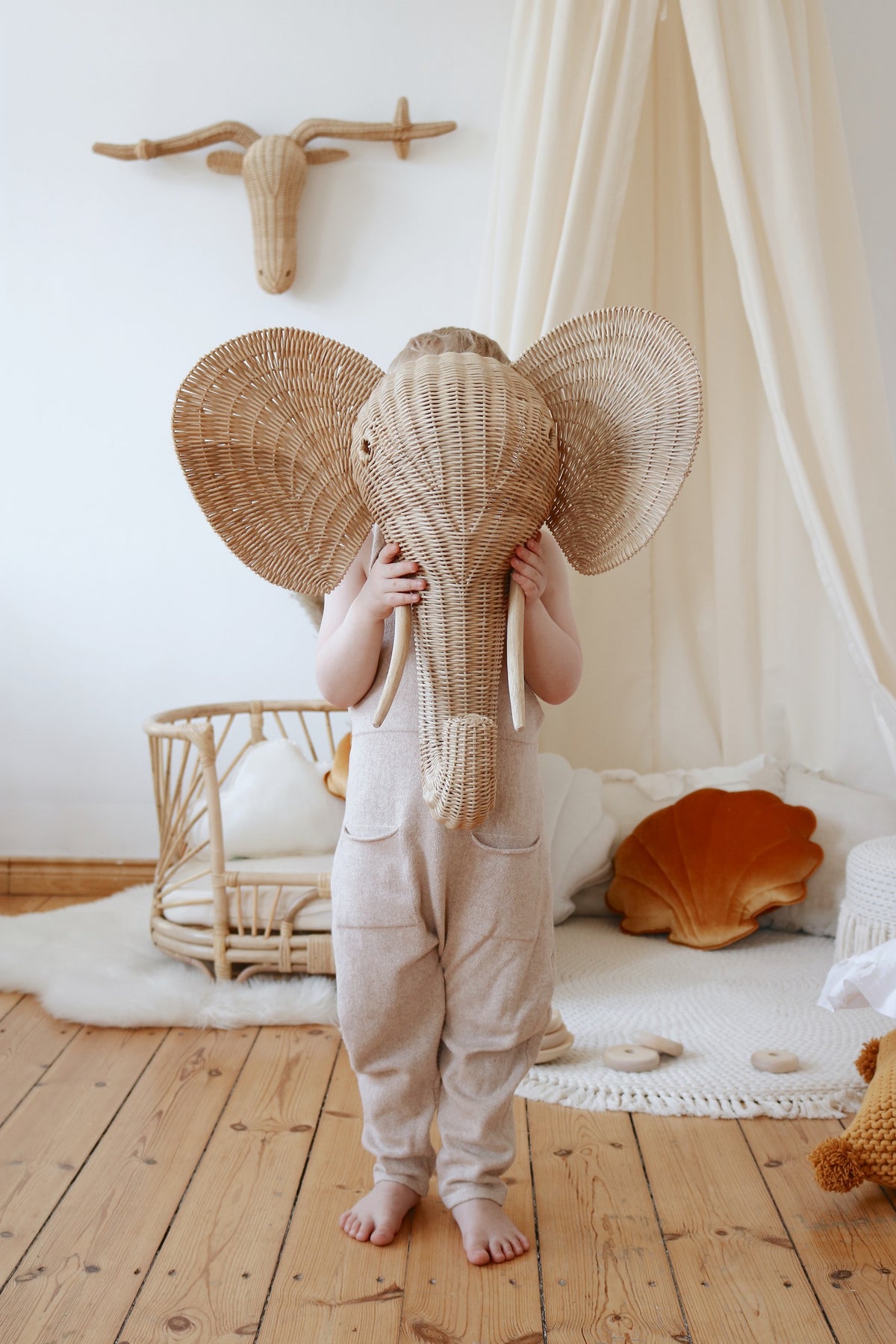 Organic Cotton Canopy - Raw Cotton