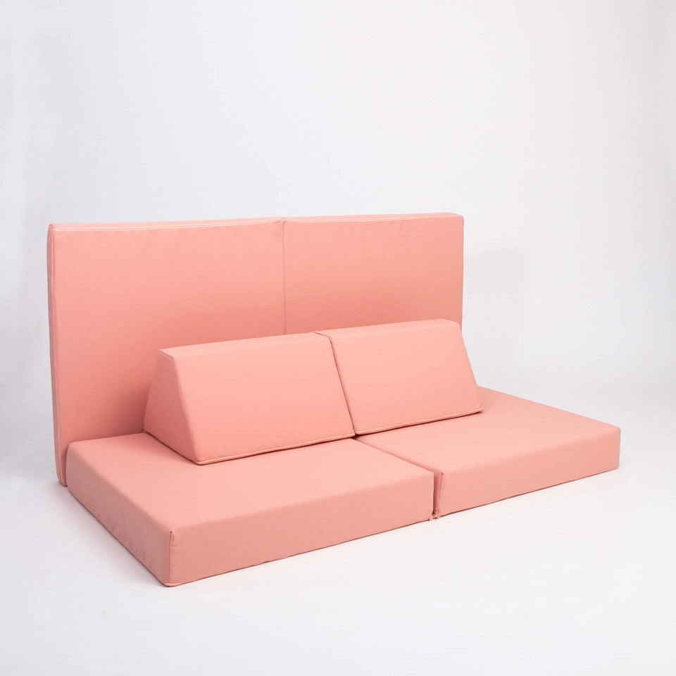 Activity Play Mattress Set - Salmon Pink