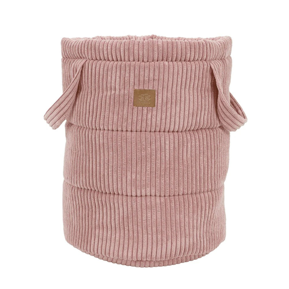 Toy Storage Basket for Kids – Powder Pink