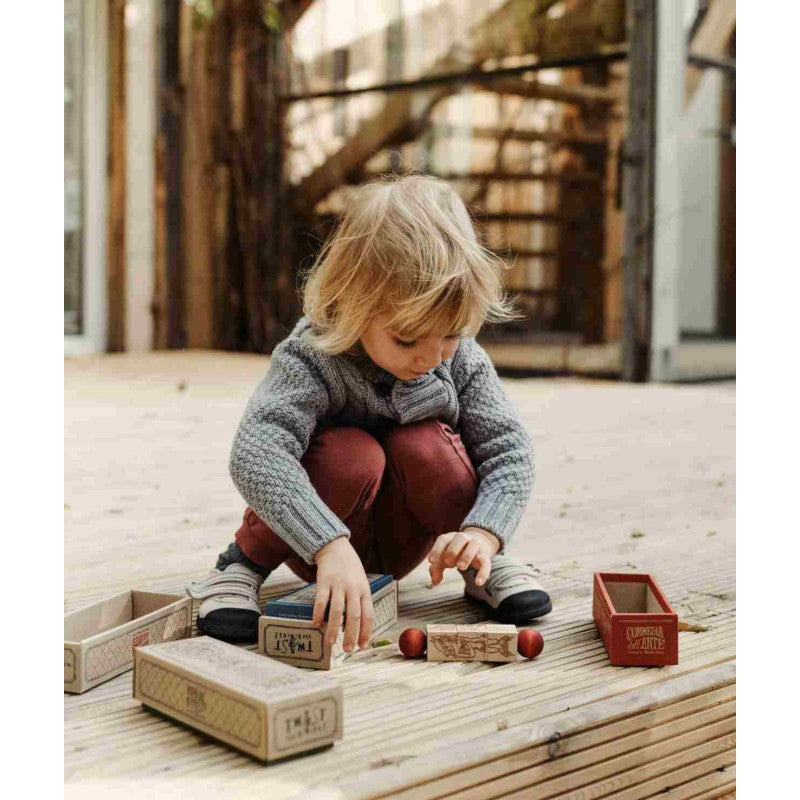 Secret Garden Wooden Spinning Puzzle - Natural