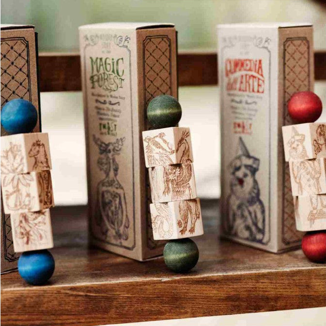 Secret Garden Wooden Spinning Puzzle - Natural